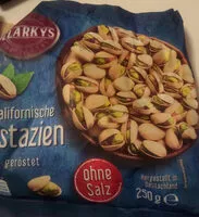 Mängden socker i Kalifornische Pistazien, geröstet