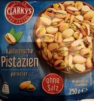 Mängden socker i Kalifornische pistazien geröstet