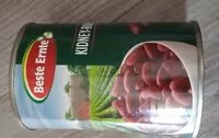Mängden socker i Kidney -Bohnen
