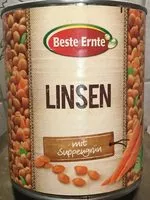 Mängden socker i Gemüse Linsen