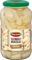 Mängden socker i Konserve - Gemüse - Schwarzwurzeln - Stücke