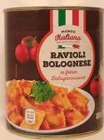 Mängden socker i Ravioli Bolognese