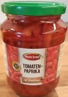 Mängden socker i Tomaten-Paprika in Streifen