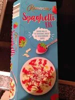 Mängden socker i Spaghettieis
