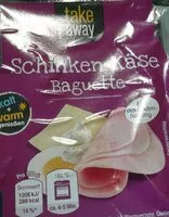 Mängden socker i Schinken-Käse-Baguette