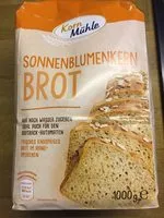 Mängden socker i Sonnenblumenkern Brot