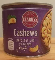 Mängden socker i Cashews geroestet, gesalzen