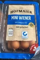 Mängden socker i Mini-Wiener