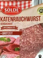 Mängden socker i Katenrauchwurst