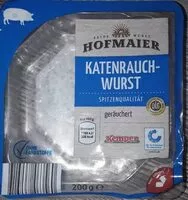 Mängden socker i Katenrauchwurst