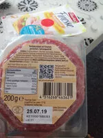 Mängden socker i Truthahn Salami mit Palmfett