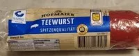Mängden socker i Teewurst