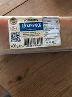 Mängden socker i Rückenspeck, geräuchert