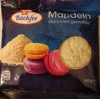 Mängden socker i Mandeln blanchiert