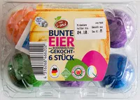 Mängden socker i Bunte Eier