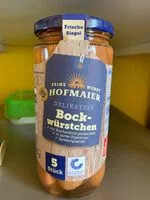 Mängden socker i Bockwürstchen