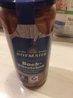 Mängden socker i Bockwürstchen