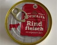 Mängden socker i Hofmaier Rindfleisch