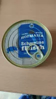 Mängden socker i Schweinefleisch im eigenen Saft, Konserve