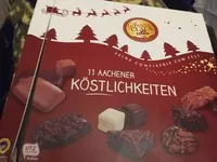 Mängden socker i 11 Aachener Köslichkeiten