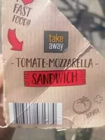 Mängden socker i Tomate-Mozzarella-Sandwich