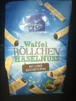 Mängden socker i Waffel Röllchen, Haselnuss