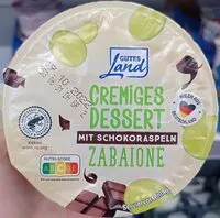Mängden socker i Cremiges dessert mit Schororaspeln Zabaione