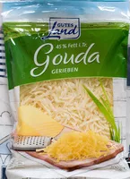 Mängden socker i Gouda gerieben