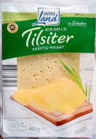 Mängden socker i Tilsiter