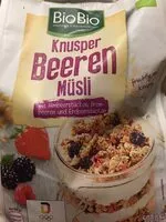 Mängden socker i Knusper Beeren Müsli