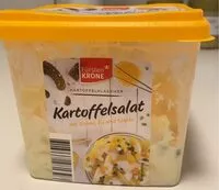 Mängden socker i Kartoffelsalat mit Sahne, Ei und Gurke
