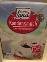 Mängden socker i Kondensmilch