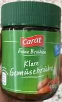 Mängden socker i Klare Gemüsebrühe