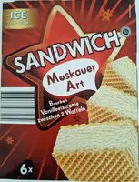 Mängden socker i Eissandwich Moskauer Art