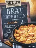 Mängden socker i Bratkartoffeln mit Zwiebeln