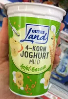 Mängden socker i 4-Korn-Joghurt mild Apfel-Banane