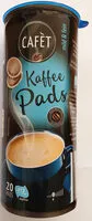 Mängden socker i Kaffee Pads