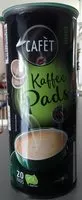 Mängden socker i Kaffee Pads