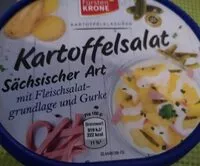 Mängden socker i Kartoffelsalat sächsische Art