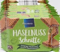 Mängden socker i Haselnuss Schnitte