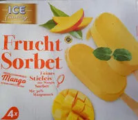Mängden socker i Frucht Sorbet