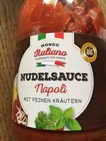 Mängden socker i Nudelsauce Napoli