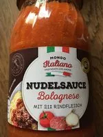 Mängden socker i Nudelsauce Bolognese