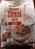 Mängden socker i Knusper Dinkel Müsli