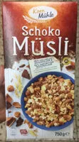 Mängden socker i Schoko-Müsli