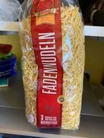 Mängden socker i Fadennudeln