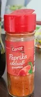 Mängden socker i Paprika edelsüß gemelen