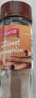 Mängden socker i Zimt Gemahlen