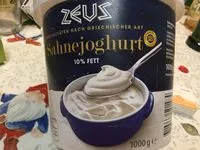 Mängden socker i Sahnejoghurt