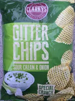 Mängden socker i Gitterchips Sour Cream & Onion